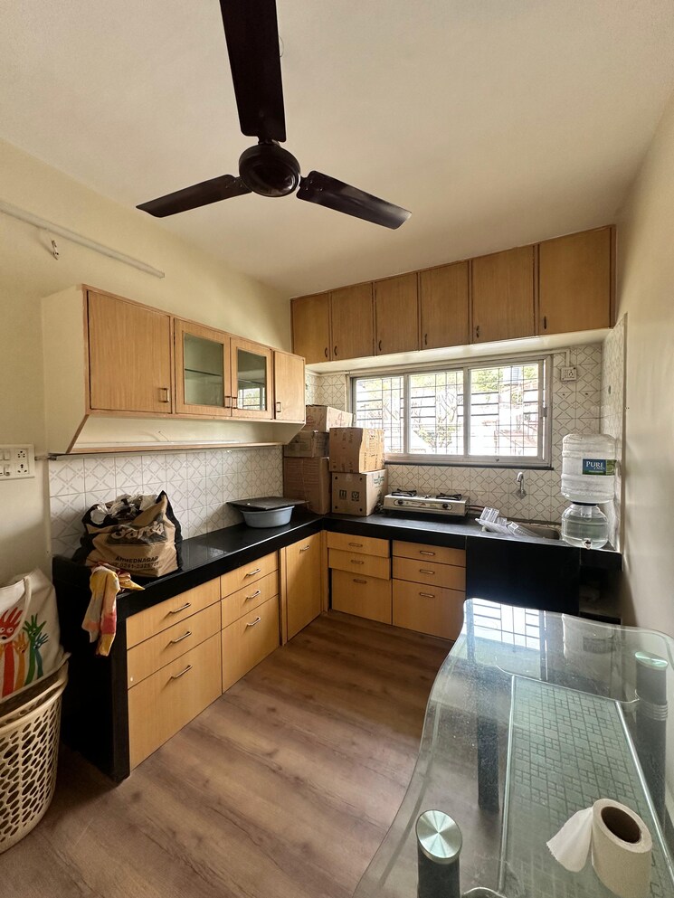 Kitchen, saudamini-chs 1 Bedroom 680 Sq.Ft. Apartment In Kothrud Pune 9736623
