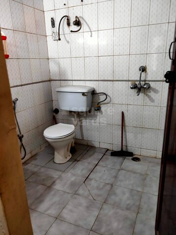 Bathroom in 2 BHK Apartment at Windsor and Nova Society, Ahinsa Khand 2 – for Rent