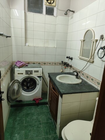 Bathroom in 3 BHK Villa at RWA Apartments Sector 26, Sector 26 – for Rent