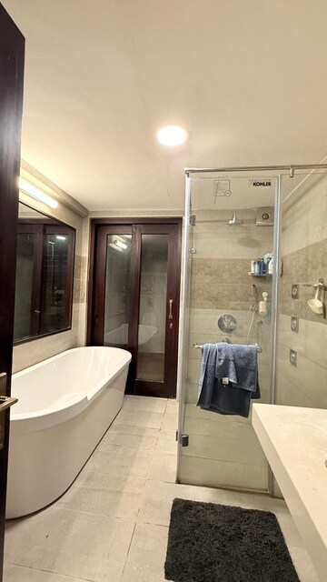 Team Area in 4 BHK Villa at Embassy Grove, Kodihalli – for Rent