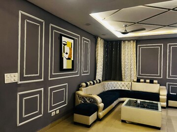 Living Room in 3.5 BHK Apartment at Ansal API Celebrity Gardens, Sushant Golf City – for Rent