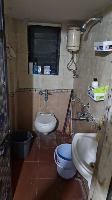 Bathroom in 1 BHK Apartment at Mahadev Apartment Virar, Virar East – for Sale