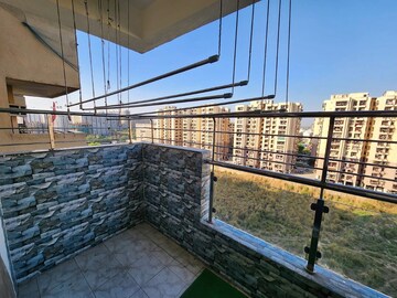 Balcony in 4 BHK Apartment at Dwarika Raj Garden City, Raj Nagar Extension – for Rent