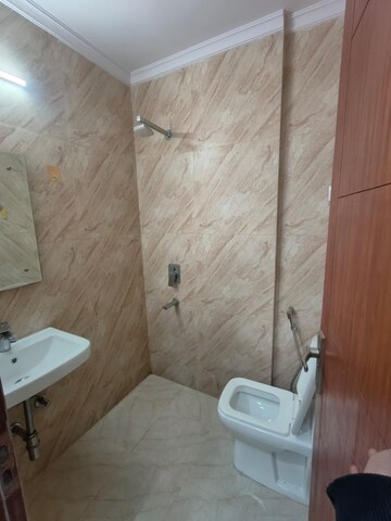 Bathroom in 2 BHK Builder Floor at Saket – for Rent