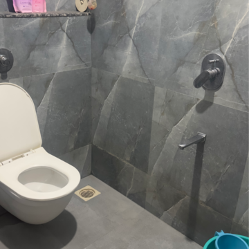 Bathroom in 2 BHK Apartment at Shraddha Pinnacle, Tagore Nagar – for Sale