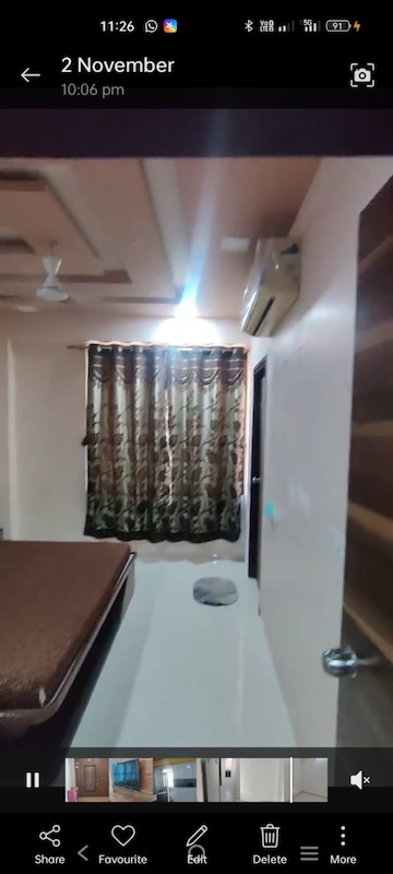 Master Bedroom in 2 BHK Apartment at Soham Dev Pride, Motera – for Rent