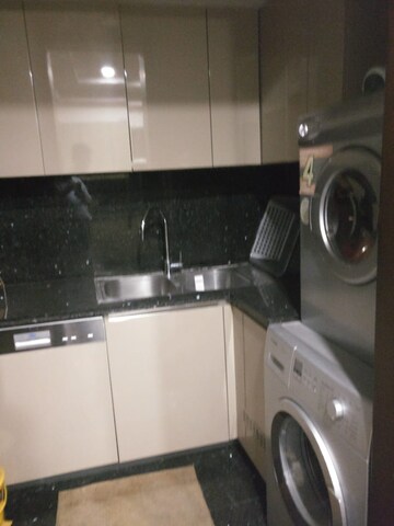 Kitchen in 3 BHK Builder Floor at DLF Queens Court, Greater Kailash ii – for Rent