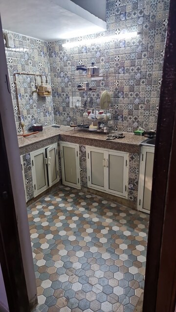 Kitchen in 3 BHK Builder Floor at DLF Queens Court, Greater Kailash ii – for Rent