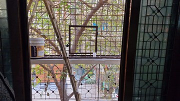 Balcony in 3 BHK Builder Floor at DLF Queens Court, Greater Kailash ii – for Rent