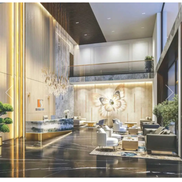 Living Room in 2 BHK Apartment at Kashish Manor One, Sector 111 – for Sale