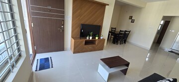 Living Room in 1 BHK Apartment at Mahadevpura – for Rent
