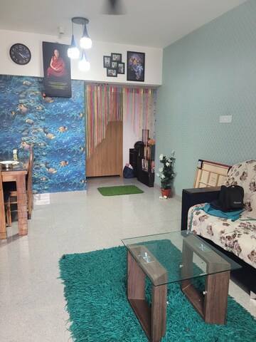 Living Room in 2 BHK Apartment at Vascon Forest Edge, Kharadi – for Sale