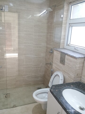 Bathroom in 3 BHK Builder Floor at BPTP Amstoria, Sector 102 – for Rent