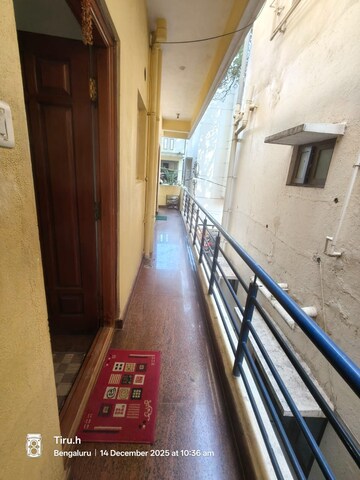 Balcony in 2 BHK Builder Floor at Hsr Layout – for Rent