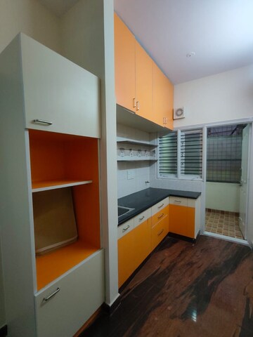 Kitchen in 1 BHK Builder Floor at Hsr Layout – for Rent