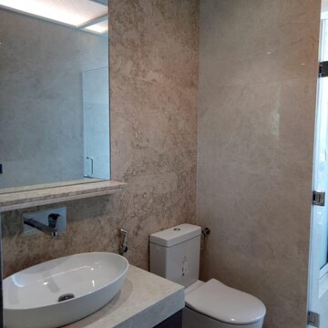 Bathroom in 4 BHK Apartment at Lodha World View, Empire Mill – for Rent