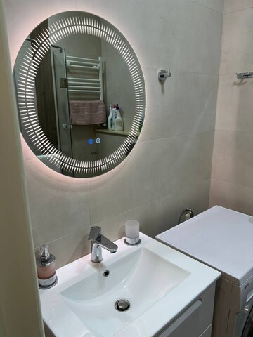 Bathroom in 3 BHK Builder Floor at Nangal Dewat – for Rent