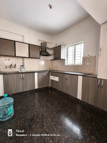 Kitchen in 3 BHK Builder Floor at Hsr Layout – for Rent