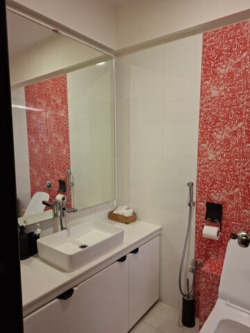 Attached Bathroom in 3 BHK Apartment at Bajaj Wits End, Bandra West – for Sale