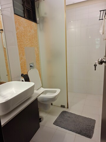 Attached Bathroom in 3 BHK Apartment at Bajaj Wits End, Bandra West – for Sale