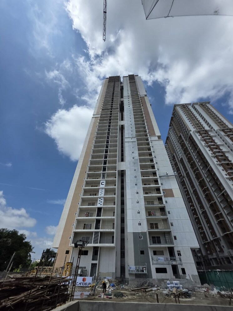 Exterior View, candeur-twins 3 Bedroom 1590 Sq.Ft. Apartment In Miyapur Hyderabad 9738213