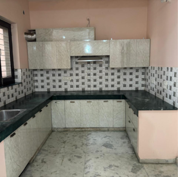 Kitchen in 2 BHK Builder Floor at Huda Staff Colony, Durga Colony – for Rent