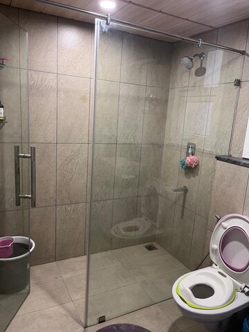 Bathroom in 2.5 BHK Apartment at Prestige High Fields, Gachibowli – for Sale