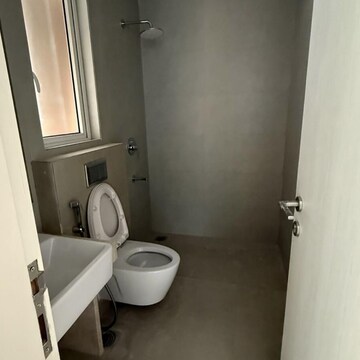 Bathroom in 4 BHK Apartment at Indiabulls Sky Forest, Dighe Nagar – for Rent