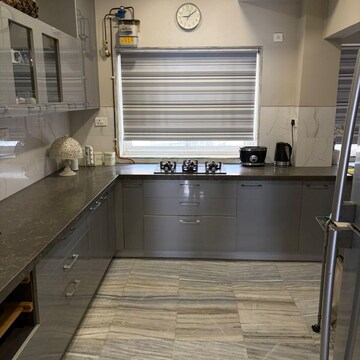 Kitchen in 4 BHK Apartment at Maker Tower, Cuffe Parade – for Rent