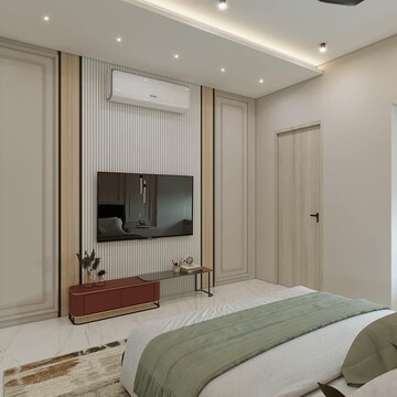 Bedroom in 3 BHK Builder Floor at Mahagun Mahagunpuram II, Lal Kuan – for Sale