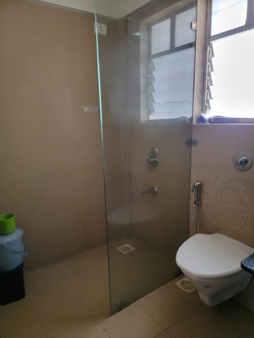 Bathroom in 3 BHK Apartment at Kolte Patil Tuscan Estate, Kharadi – for Rent
