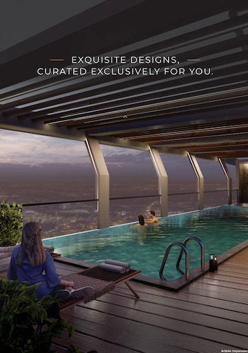 Swimming Pool in 3 BHK Apartment at Shriram Esquire, Koramangala – for Sale