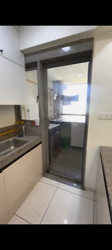 Kitchen in 3 BHK Apartment at Venus Benecia, Bodakdev – for Rent