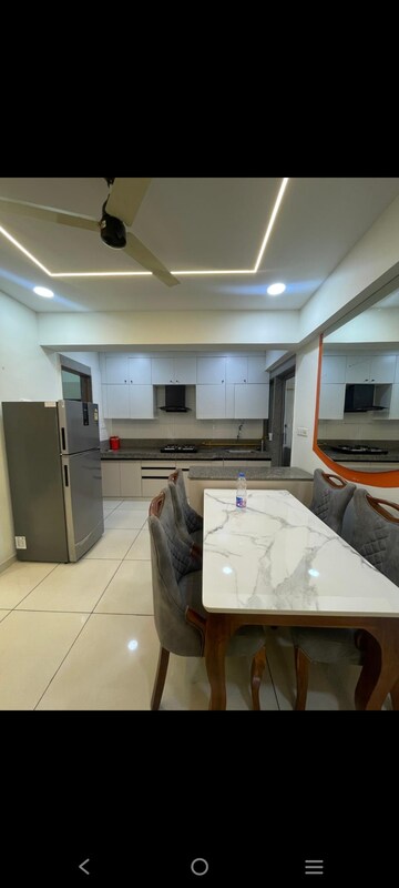 Kitchen in 3 BHK Apartment at Venus Benecia, Bodakdev – for Rent