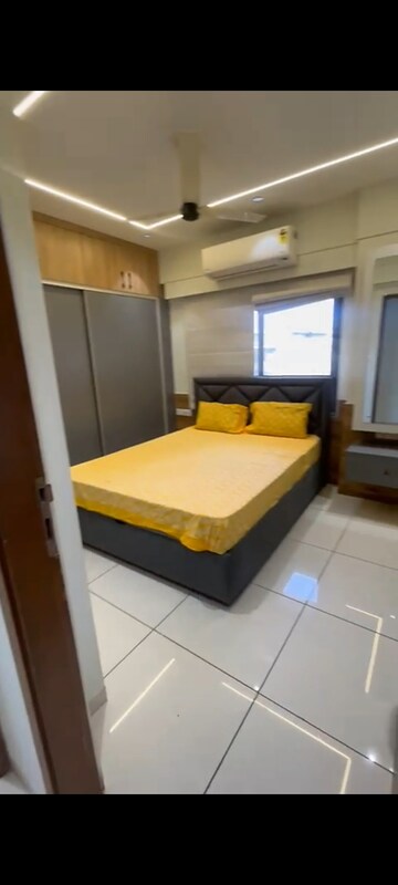 Bedroom in 3 BHK Apartment at Venus Benecia, Bodakdev – for Rent