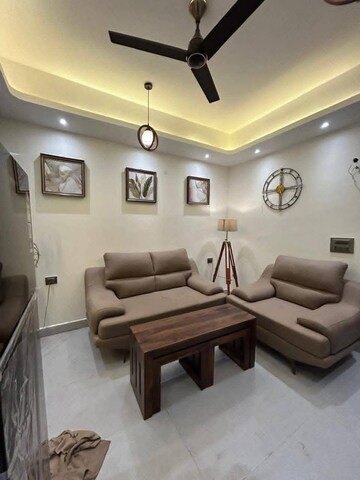 Living Room in 1 BHK Apartment at Saket – for Rent