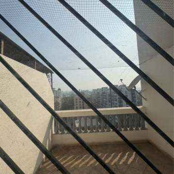 Balcony in 2 BHK Apartment at Nancy Towers, Netaji Nagar – for Rent