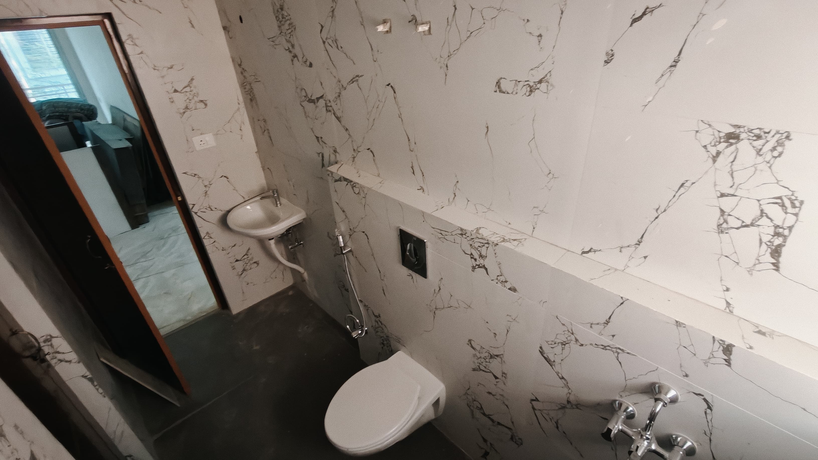 Bathroom, new town 3 Bedroom 1440 Sq.Ft. Apartment In New Town Kolkata 9739192