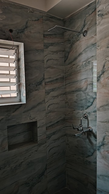 Bathroom in 3 BHK Apartment at New Town – for Sale