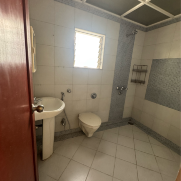 Bathroom in 2 BHK Apartment at Nancy Towers, Netaji Nagar – for Sale