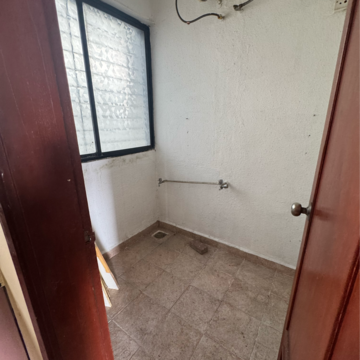 Bathroom in 2 BHK Apartment at Nancy Towers, Netaji Nagar – for Sale