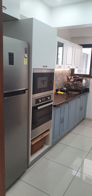 Kitchen in 2.5 BHK Apartment at Duville Riverdale Heights, Kharadi – for Rent