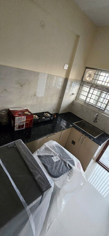 Kitchen in 1 RK Apartment at Mahadevpura – for Rent