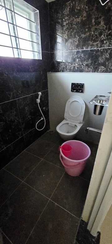 Bathroom in 1 RK Apartment at Mahadevpura – for Rent