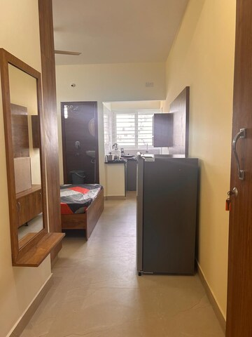 Living Room in 1 RK Apartment at Mahadevpura – for Rent