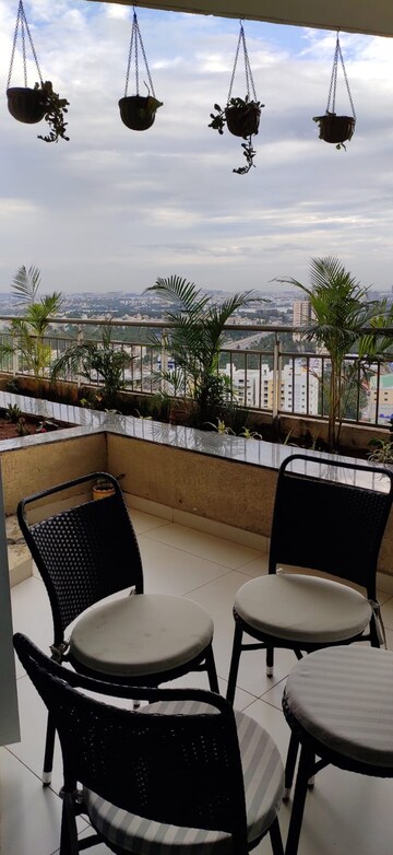 Balcony in 3 BHK Apartment at Brigade Exotica, Old Madras Road – for Sale