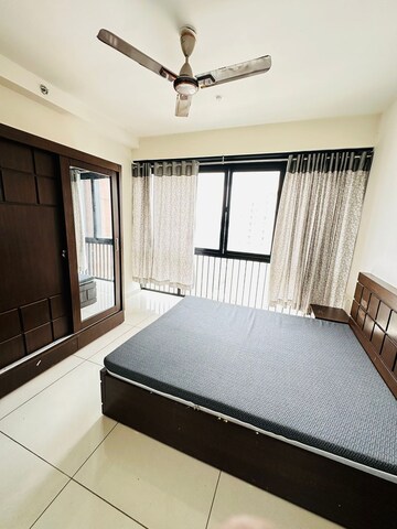 Bedroom in 2 BHK Apartment at Duville Riverdale Heights, Kharadi – for Rent