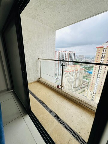 Balcony in 2 BHK Apartment at Duville Riverdale Heights, Kharadi – for Rent