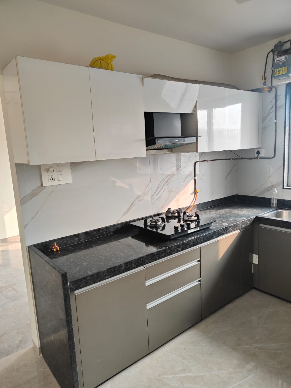 Kitchen in 2 BHK Apartment at Thapar Suburbia, Chembur – for Rent