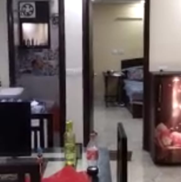 Living Room in 1 BHK Builder Floor at RWA Residential Society, Mohyal Colony – for Rent